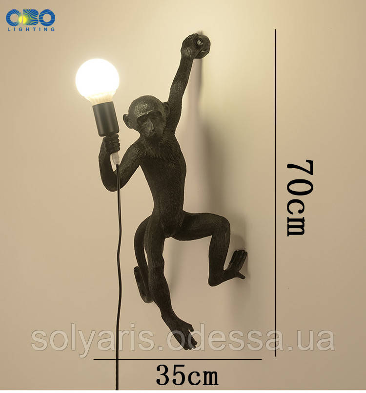 Світильник мавпа monkey 909VXL8051D BK