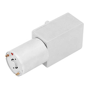 Мотор-редуктор черв'ячний JGY-370-12V-50R (12 В, 1.7 Вт, 50 об/хв), фото 2