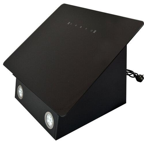 Витяжка кухонна  GRUNHELM GVN 220 B Керування сенсорне та жестами (похила, 1000 м3/год, скло) 96473, фото 1