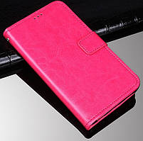 Чохол Fiji Leather для Doogee N20 Pro книжка з візитницею рожевий