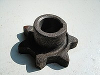 Зірочка Z=7 d = 30 "ДОН-1500" чавун РСМ10.01.54.201, фото 1