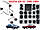 Сайлентблок Mazda 626 GC; комплект 12 шт. задня підвіска 85-87г, фото 3