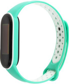 Ремінець Xiaomi Mi Band 5 Nike mint/white