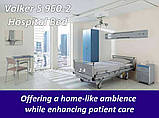 Ліжко для Лікарень з електрично регульованою висотою Volker S 960-2 Hospital Bed, фото 10