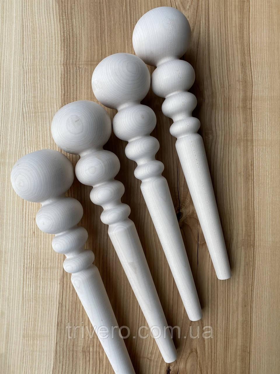 Точені меблеві ніжки і опори для журнального столика / Ніжка-38, фото 1