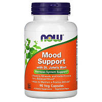 Комплекс для поддержки нервной системы Now Foods Mood Support со зверобоем. 90 растительных капсул.