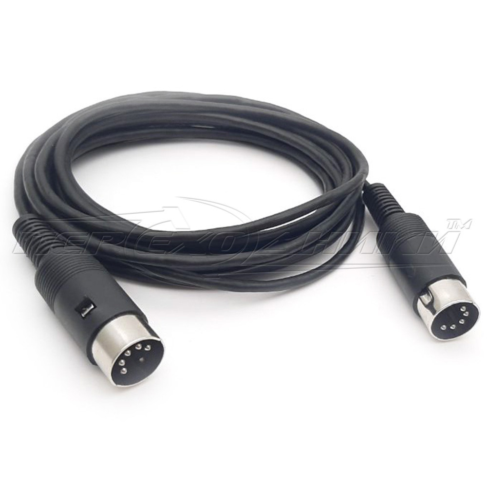 Кабель MIDI 5 pin DIN to 5 pin DIN в екрані