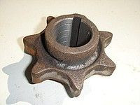 Зірочка Z=7 d = 35 «ДОН-1500» чавун двостороння РСМ10.01.05.201, фото 1