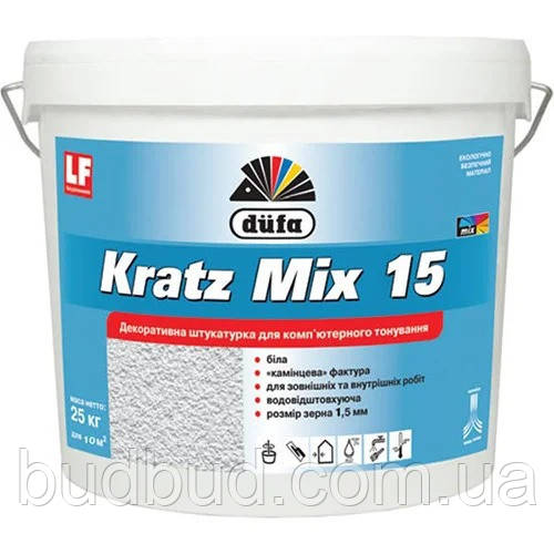 Акрилова штукатурка DUFA Kratz Mix 20, 25 кг баранець