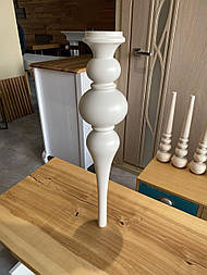 Меблеві ніжки і опори дерев'яні для столу H.750 D.160/Високі-4.1