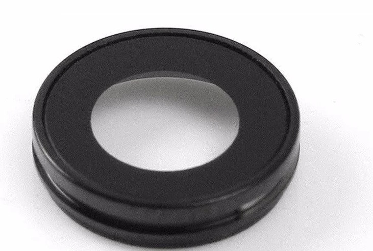 Скло Камери для Apple iPhone 7 (Чорне), фото 1