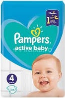 Підгузники Pampers Active Baby Maxi 25шт 9-14кг №4