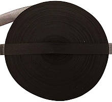 Тасьма окантовна (ЛЯМІВКА), ширина 23 мм, колір чорний, 100 м у рулоні