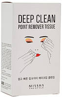 Салфетки для снятия макияжа матирующие Missha The Style Deep Clean Point Remover Tissue 15 шт