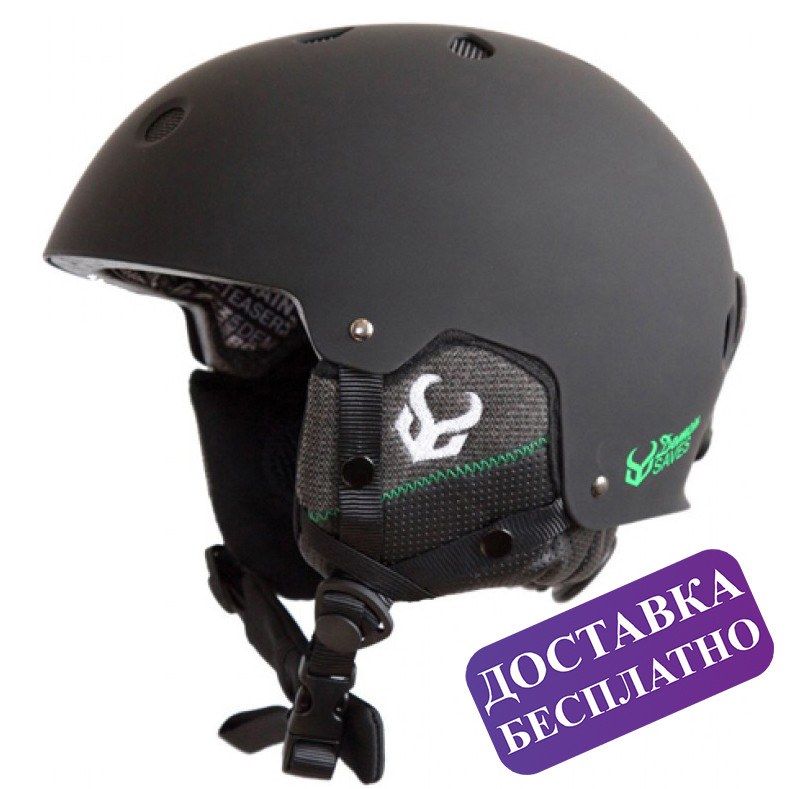 Шолом Demon Audio Faktor Snow Helmet (чорний) DS 6580, S/M