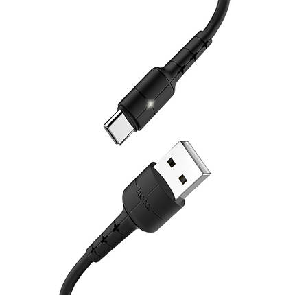 USB кабель Hoco X30 1,2m Type-C чёрный, фото 2