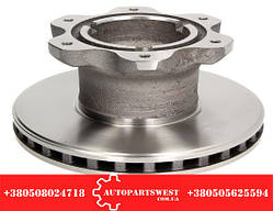 BERAL Гальмівний диск (задній) MB Vario 612-615 (+ ABS) (Виробник - Німеччина) BCR 208 A