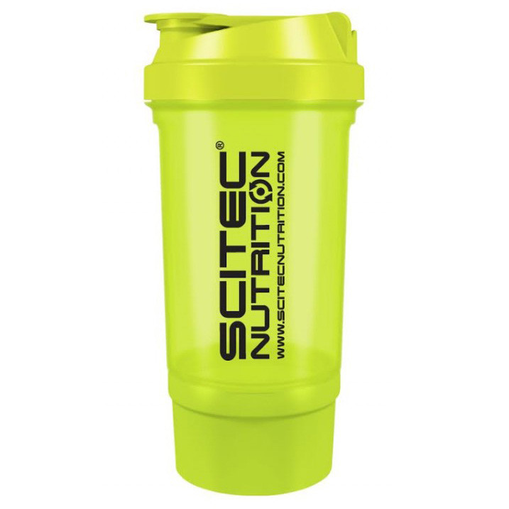 Шейкер Scitec Nutrition Traveller Shaker GREEN 2 in 1 500 ml