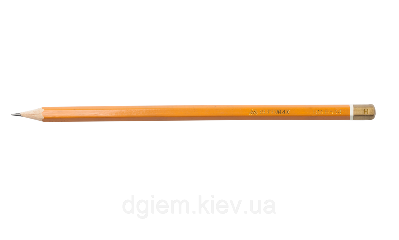 Олівець графітовий PROFESSIONAL H без гумки BM.8544-12