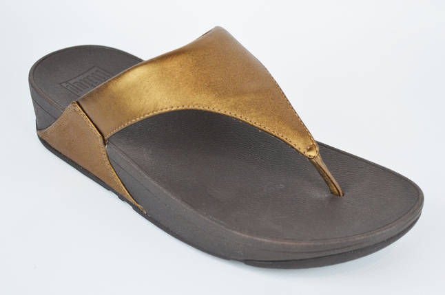 В'єтнамки FitFlop 88012 41 Бронзові, фото 1