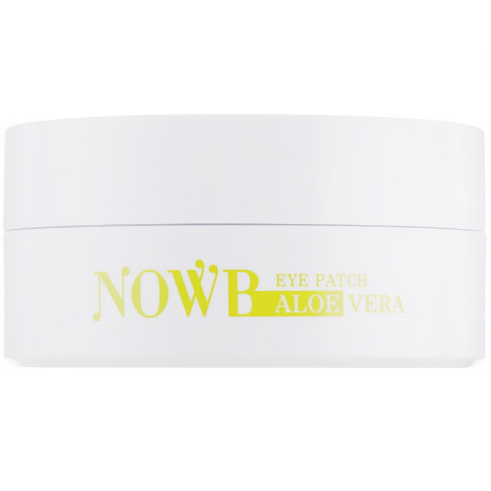 Гідрогелеві патчі під очі з алое вера Nowb Eye Patch Aloe Vera 60 шт 87 г (8809532990245)