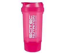 Шейкер Scitec Nutrition Traveller Shaker PINK 2 in 1 500 ml