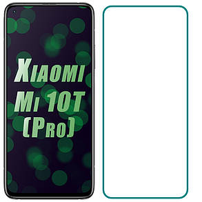 Захисне скло для Xiaomi (Ксиоми) Mi 10T / 10T Pro (з відступами), фото 2