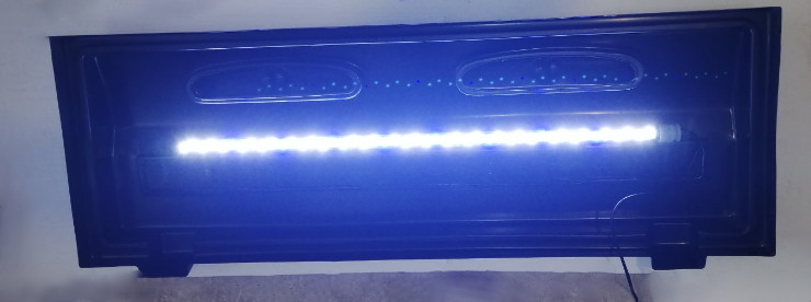 Кришка для акваріума Helmon прямокутна 1200х400 мм LED біло-синій 16 Вт