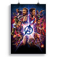Плакат Месники. Війна нескінченності | Avengers. Infinity War 02