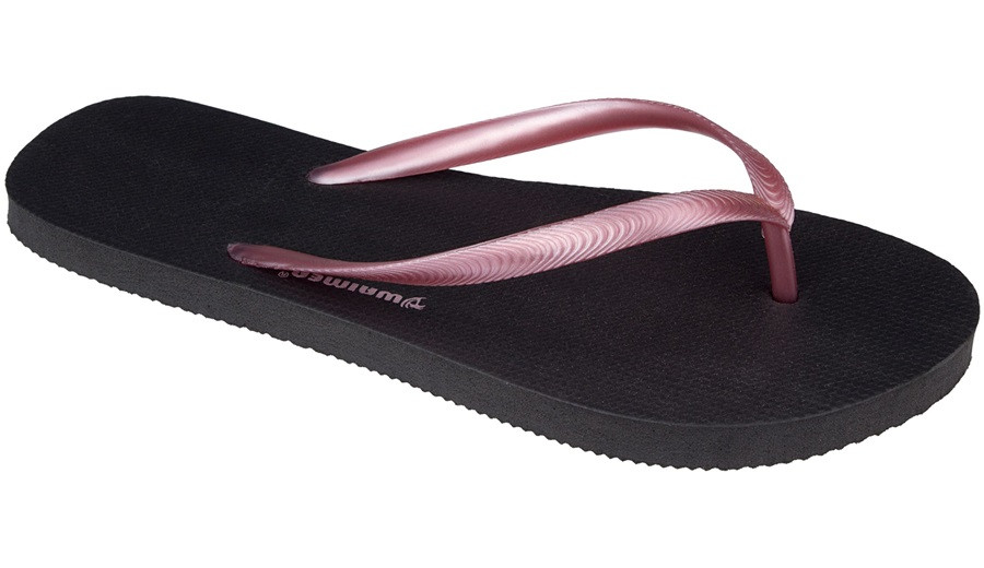 Вьетнамки Waimea 13ES FLIP-FLOPS CUBA WOMEN MIX MIAMI BEACH 36, Черный/розовый, Вьетнамки - фото 1 - id-p1362620150