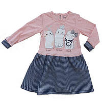 Платье для девочки 68-86 см розовое Турция