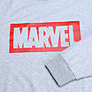 Світшот чоловічий меланж MARVEL з принтом GRI S(Р) 18-205-002, фото 6