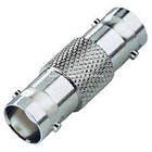 Перехідник ВЧ гніздо BNC-гнідо BNC, латунь