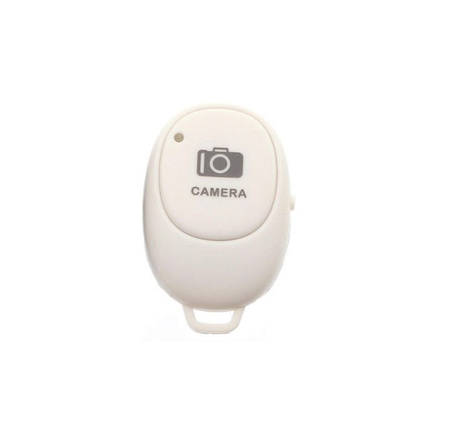 Біла кнопка, пульт Bluetooth для смартфона, фото 2