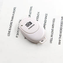 Біла кнопка, пульт Bluetooth для смартфона, фото 6
