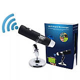 Мікроскоп трихоскоп Kkmoon цифровий бездротовий з Wi-Fi, фото 2