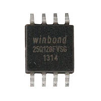 Чип W25Q128 25Q128FVSG SOP8, 128Мб Flash SPI, 102482