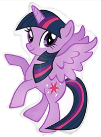 Фольгована куля Поні Іскорка 81х66 см (Flexmetal), фото 1