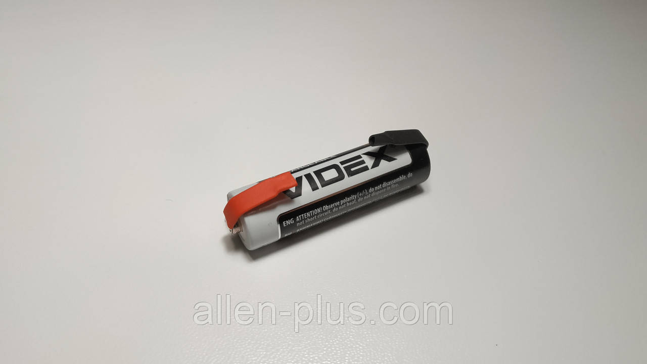 Акумулятор Videx HR6/AA 1.2V 1500 mAh NI-MH з пелюстками під паяння