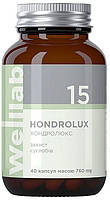Захист суглобів формула ХОНДРОЛЮКС БАД Welllab HONDROLUX 40 капсул GreenWay