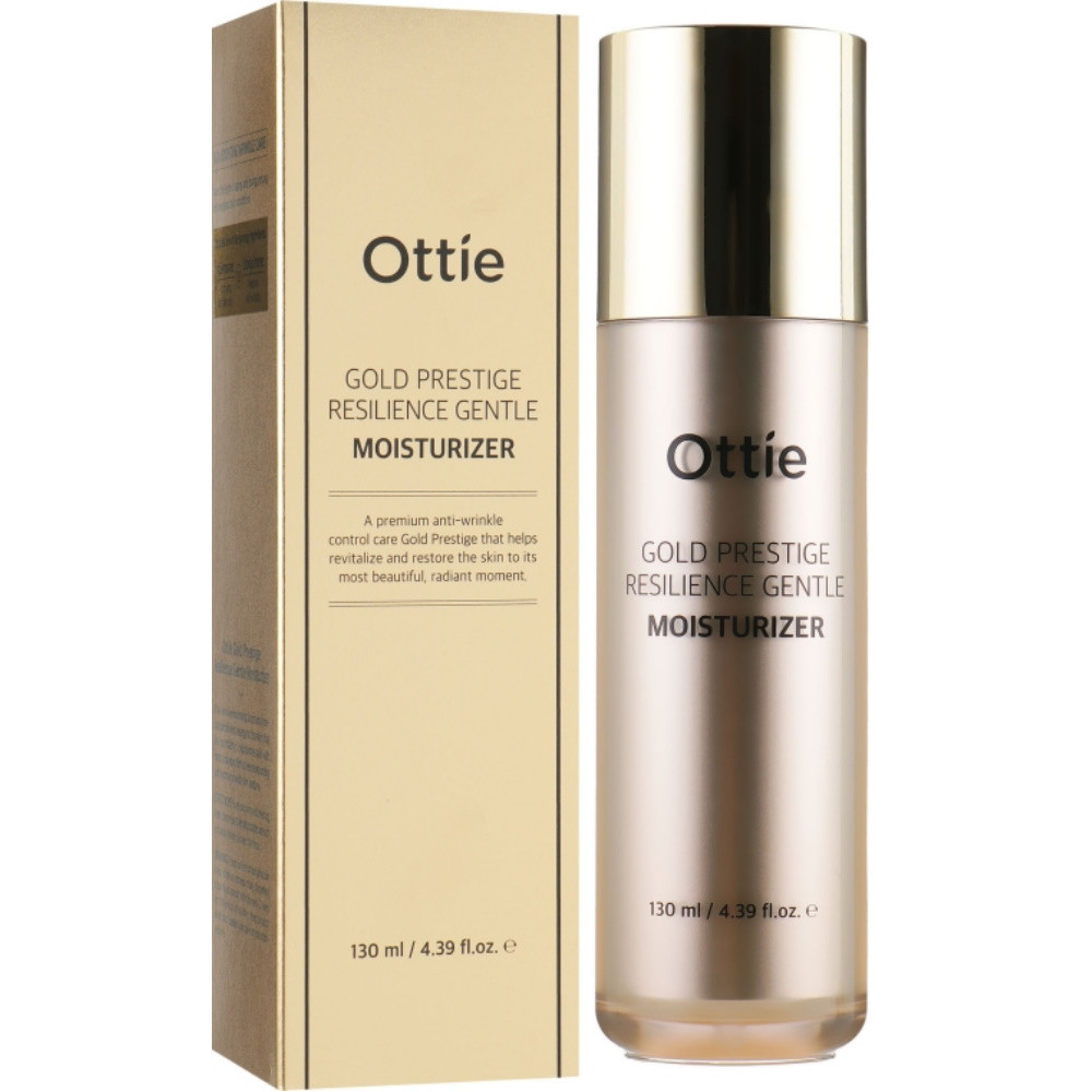 Антивікова зволожуюча емульсія для пружності шкіри обличчя Ottie Gold Prestige Resilience Gentle Moisturizer