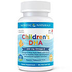 Nordic Naturals Children's DHA  жувальні кульки 250 мг Omega-3 на порцію, дітям 3-6 років, полуниця, 180 шт, фото 2