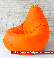 Крісло груша Jolly-L 90см дитяча помаранчева