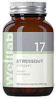Захист від стресу формула СТРЕССАУТ БАД Welllab STRESSOUT 40 капсул GreenWay