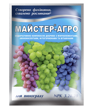 Добриво Майстер-Агро для винограду 25 г, Караван, фото 1