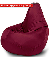 Крісло груша Jolly-XL 100см бордо