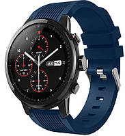 Ремешок Line для Amazfit Stratos (22мм) Dark Blue (Амазфит Стратос 2С)