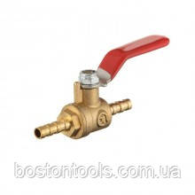 Кран кульовий повітряний, латунь, на шланг 6мм, STORM INTERTOOL