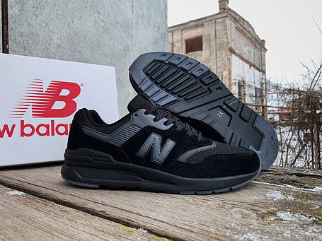 Чоловічі кросівки New Balance 997H Black чорні, фото 1