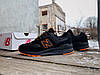 Чоловічі кросівки New Balance 997H Black/Orange чорні з жовтогарячим, фото 7